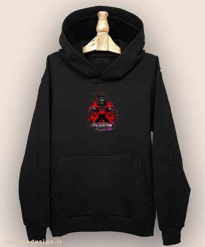 هودی مردانه و زنانه طرح اسکویید گیم کد 881