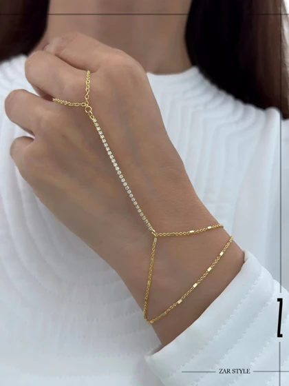 تمیمه زنجیر آجری و تنیسی