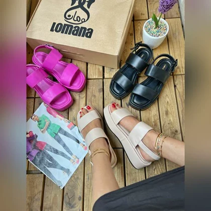 صندل لژدار 2 بند _ 1179