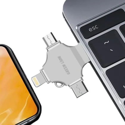 فلش مموری 4 حالته گرین لاین مدل flash drive ظرفیت 64 گیگابایت