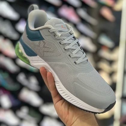 کفش راحتی مردانه آی رانر I- Runner طوسی روشن کپسول دار