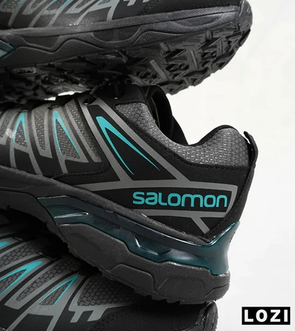 کفش کتانی مشکی آبی سالومون Salomon X ULTRA