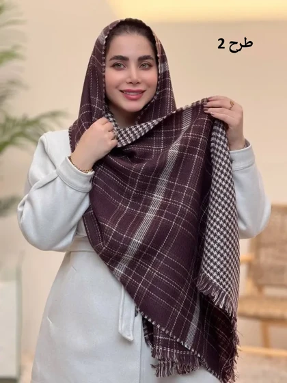 3737-شال پاییزه قاصدک