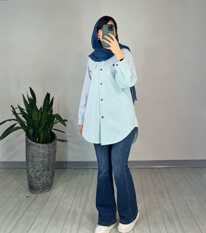 مانتو مداد رنگی پسته 1