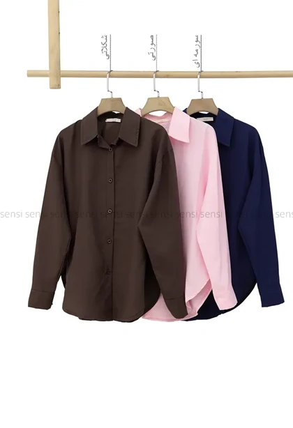 شومیز رنگی دوشین کد1004483