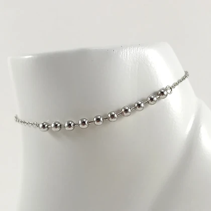 پابند توپی نقره ای 60014