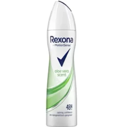 اسپری دئودورانت و ضدتعریق مدل Aloe Vera رکسونا حجم 200 میلی