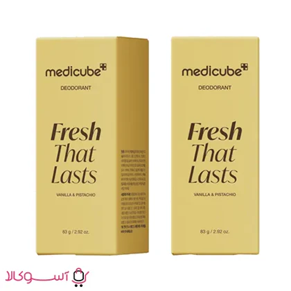دئودورانت استیکی مدیکوب مدل Vanilla & Pistachio وزن 83 گرم