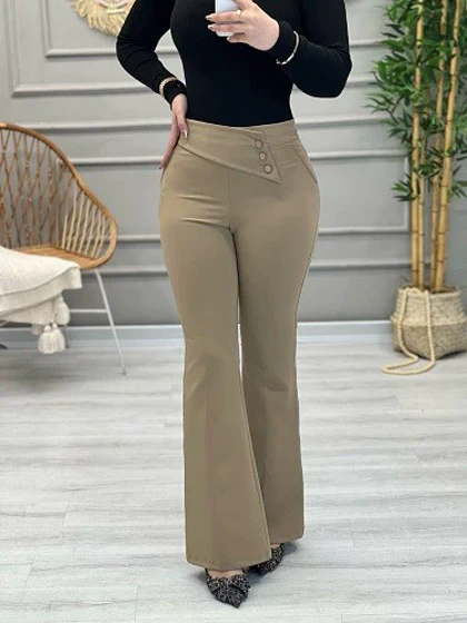 1121- شلوار کرپ دبل دونات