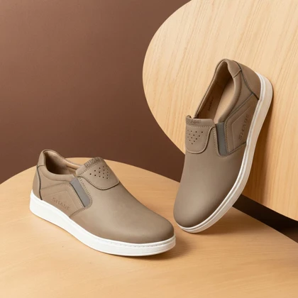 کفش روزمره مردانه مدل Shahab-نسکافه ای