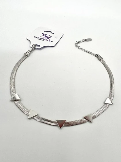 پابند زنانه مدل هرینگبون مثلث برند YSX