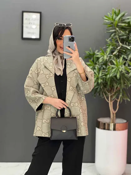 مانتو کتی طرح GUCCI