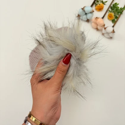 کلاه و شال چراغ دار زمستانی جدید