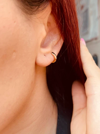 گوشواره حلقه ساده ژوپینگ M21