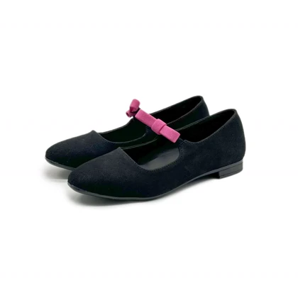 کفش کالج زنانه مدل 02_Stradivarius Flat shoes - FBl83