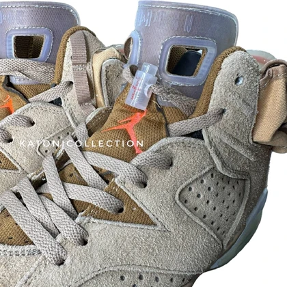 کتانی نایک ایر جردن 6 رترو تراویس اسکات کیفیت اورجینال Nike Air Jordan 6 Retro Travis Scott