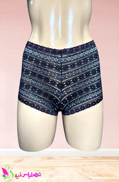 شورت گیپوری جنیفری طرح دار