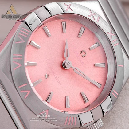 ساعت امگا صفحه صورتی Omega Constellation SP3