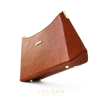 کیف دوشی زنانه چرم یلسان مدل آندیا کد 090-GL