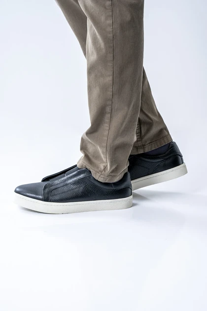 ونس جلو کش چرم طبیعی مردانه