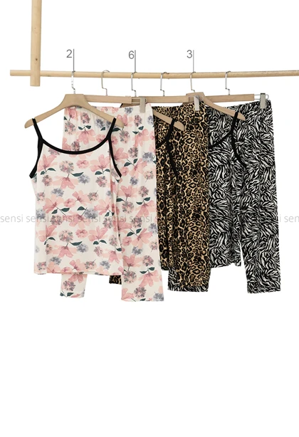 تاپ شلوارک طرح دارکد1005520