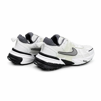 کفش کتانی مردانه نایکی v2k سفید مشکی طوسی NIKE V2K