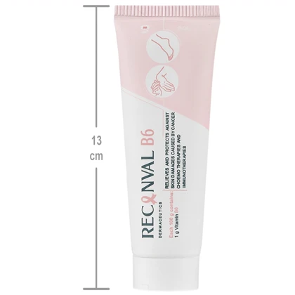 کرم ریکنوال مدل B6 بهبود ضایعات پوستی ناشی از شیمی درمانی 50ml حاوی اوره