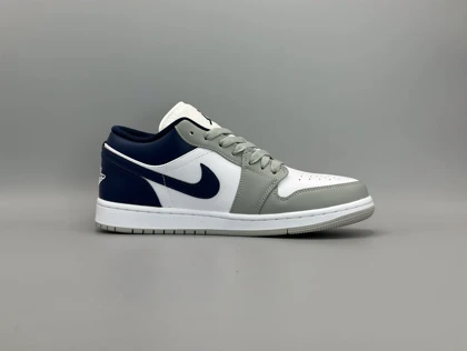 کتانی نایکی جردن1لو فرنچ بلو/Nike Air Jordan1 low