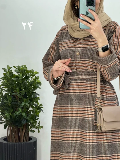 پالتوی پشمی بلند شبنم(ایراد دار)