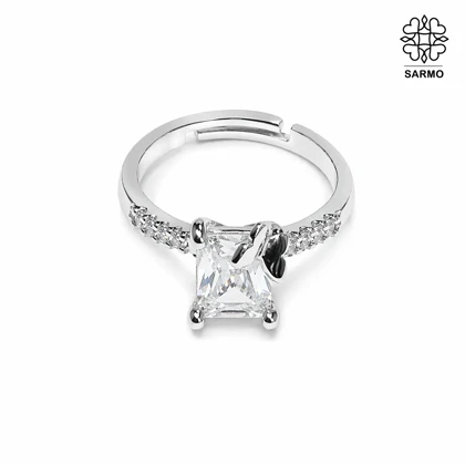 انگشتر استیل پروانه کد 407074010