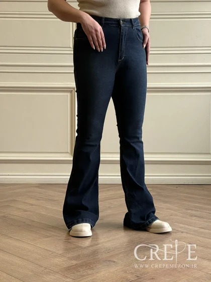 جین بوت کات سایزبزرگ قد 112