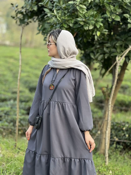 پیراهن مانتویی گیتا