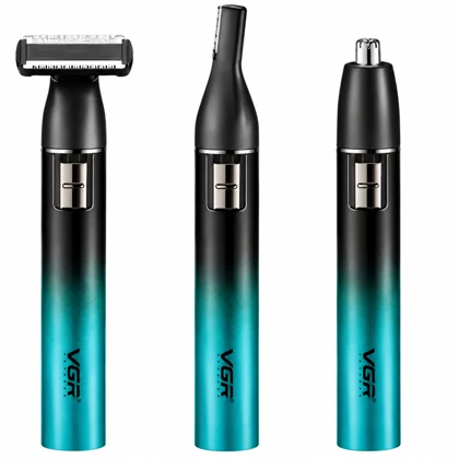 ماشین اصلاح سه کاره وی جی آر VGR مدل V-628 شارژی با 3 سری