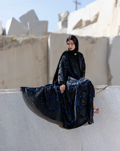 عبا میحانه آبی