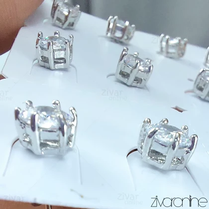 گوشواره مدل گل گوش برند سی ام 20122