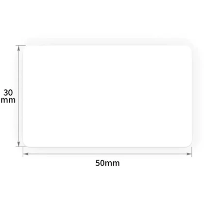 رول پرینتر لیبل زن نیمبات سایز 30 * 50 مدل Niimbot 230white