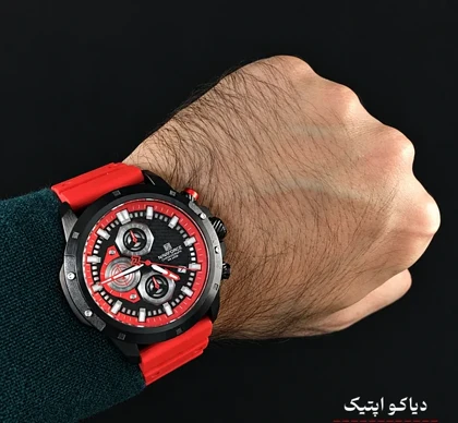 ساعت مچی اورجینال مردانه سه موتور برند نیوی فورس مدل NF8036 برند رابر