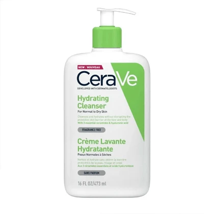 شوینده مرطوب کننده 473 میل CeraVe Hydrating Cleanser