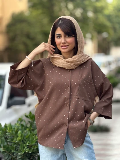 شومیز قواره دار پریسان