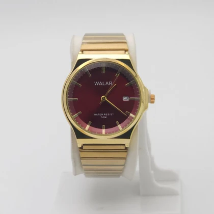 ساعت مچی مردانه والار Walar بند کرکره ای با قفل ریلی