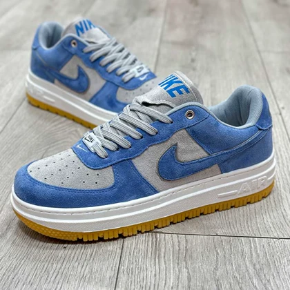 کفش کتانی اسپرت مردانه رنگ آبی مدل نایک NIKE AIR FORCE