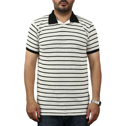 پولوشرت آستین کوتاه بافت مردانه سیزر مدل 15411867
