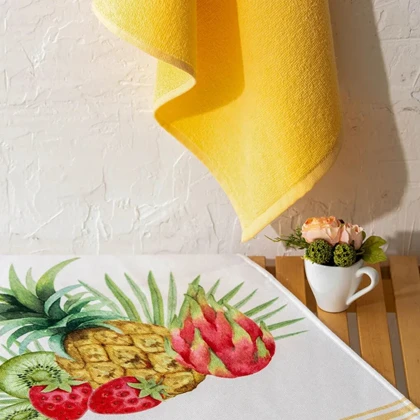 حوله آشپزخانه ال سی دابلیو هوم مدل Fruit بسته 2 عددی