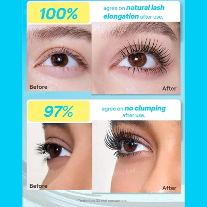 ریمل بلندکننده و حالت دهنده شیگلم SHEGLAM مدل Lashlighter Infinite مشکی
