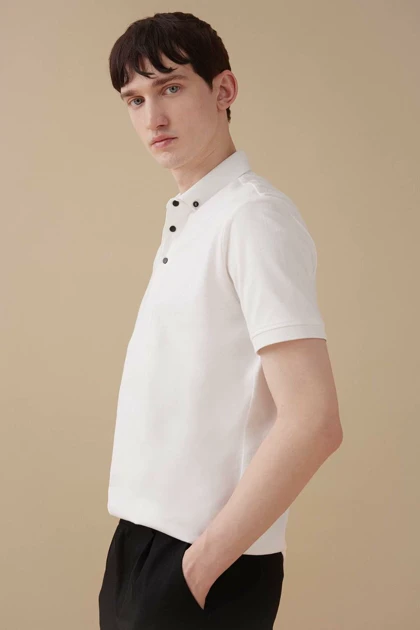 تیشرت یقه پولو مردانه اورجینال دیفکتو defacto