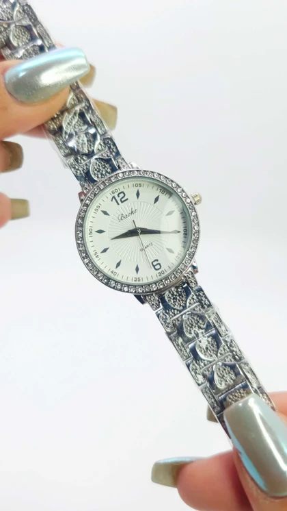 ساعت مچی زنانه باوک Baoke نگین‌دار با موتور کوارتز