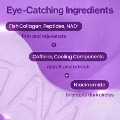 پچ زیر چشم نامبوزین شماره 9 مدل Secret Firming حاوی NAD، کلاژن و پپتاید - بسته 5 عددی