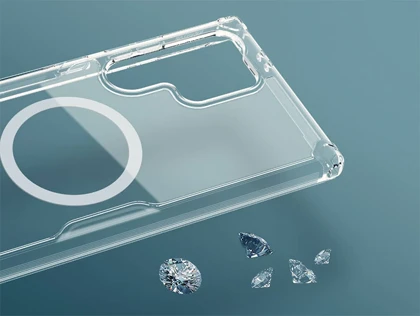 قاب محافظ مگنتی گلکسی اس 24 اولترا نیلکین Nillkin Nature TPU Pro Magnetic case Samsung Galaxy S24 Ultra