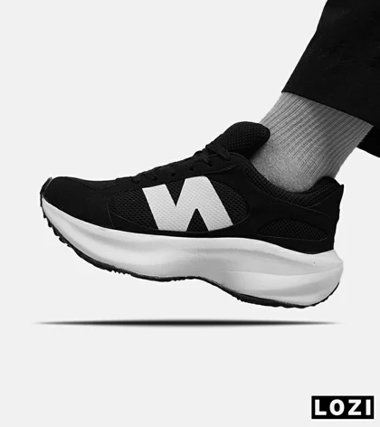 کفش کتانی مردانه مشکی سفید NEW BALANCE 547