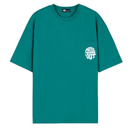 زیگ تیشرت آستین کوتاه green chill out tshirt-9812